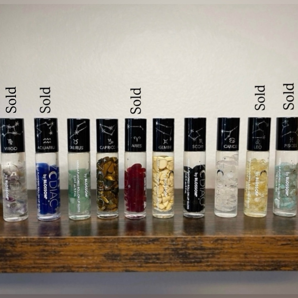 Blossom Zodiac Sign Lip Gloss